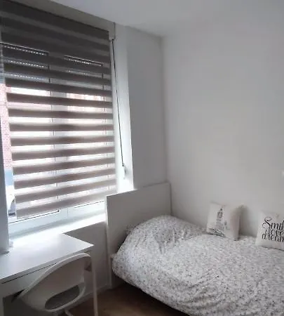 Best Location, Near Stadium And City Center - 1 Single Bed Plus 1 Additional Bed * Lille